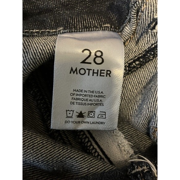 Mother The Drama High Rise Flare Jeans Size 28 Medium Wash Retro Style - Picture 7 of 9